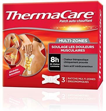 Thermacare - Kp Zelfwarmend Multizone 3 - Pijnverlichting - 8 Uur Warmte