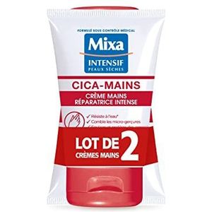 Mixa Cica-Mains Handcrème, Intens, 2 x 50 ml