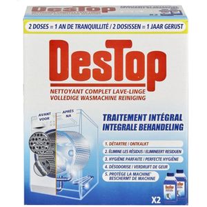 Destop Wasmachine Reiniger Integrale Behandeling - 2 x 250 ml