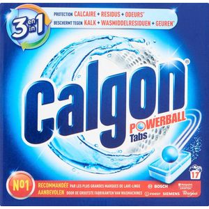 Calgon 2 in 1 Tabs Ontkalkingstabletten voor Wasmachines - 17 tabletten