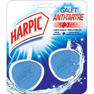 Harpic toiletblok Anti-Kalk Duopack (2 x 40 gram)
