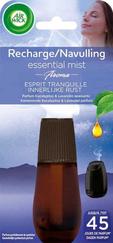 Air Wick Essential Mist Automatische Geurverspreider Luchtverfrisser - Innerlijke Rust - Navulling