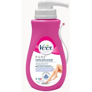 Veet Ontharingscreme pomp gevoelige huid 400ml