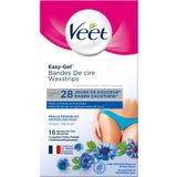 Veet Ontharingstrips gevoelige huid bikini 2x8st