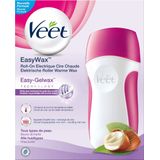 Veet - EasyWax - Ontharingswax - 50ml - Inclusief Vezelvliesstrips en Nabehandelingsdoekjes