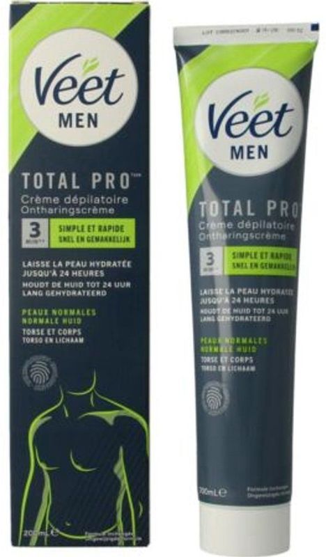 Veet - Ontharingscrème - 200ML - Voor Mannen