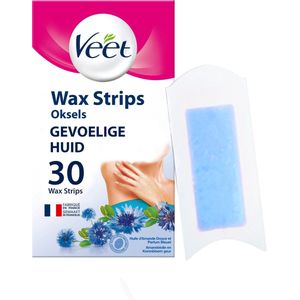 Veet Easy Gel Underarm Wax Strips For Sensitive Skin 30 st
