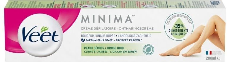Veet - Minima Ontharingscrème - Droge Huid - 200 ml
