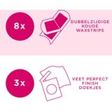 Veet Ontharingsstrips - Oksels - Hypoallergene Minima - 16 stuks