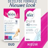 Veet - Ontharingsstrips - Benen & Lichaam - Hypoallergene Minima - 40 stuks