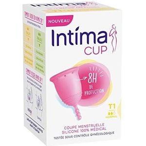 Intima Cup - Menstruatiecup maat 1 - Bescherming en vertrouwen - Regelmatige menstruatie