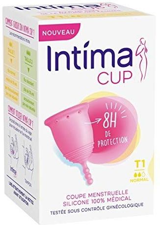 Intima Cup - Menstruatiecup maat 1 - Bescherming en vertrouwen - Regelmatige menstruatie