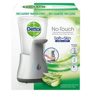 Dettol Handzeep Automatische Zeepdispenser No Touch Met Navulling Hydraterende Aloë Vera