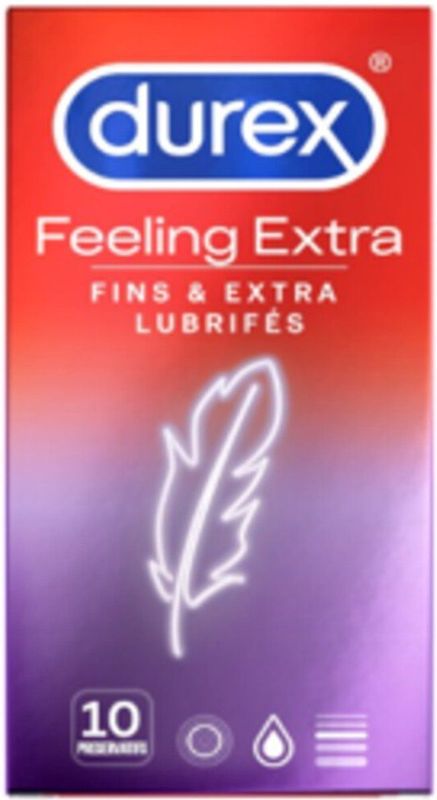 Durex Condooms Thin Feel Extra Dun - 10 stuks
