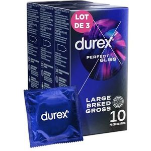 Durex Perfect Gliss condooms, 30 stuks