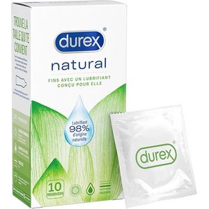 DUREX Natural condooms 5-pack (5 x 10 stuks) - dunne condooms op waterbasis