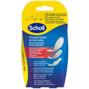 Scholl - Blarenpleisters - Mixed - 5 Stuks - Waterdicht en Ademend