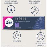 Veet Expert ontharingscrème voor oksels, met koepel, werkt in 2 minuten, 100 ml