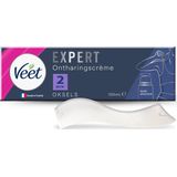 Veet Expert ontharingscrème voor oksels, met koepel, werkt in 2 minuten, 100 ml