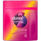 Durex Condooms - Pleasure Me - 40 stuks - Voordeelverpakking