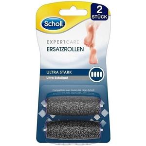 Scholl Velvet Smooth - Navulling Elektrische Eeltverwijderaar - Ultra Grof - Voetvijl - 2 Stuks