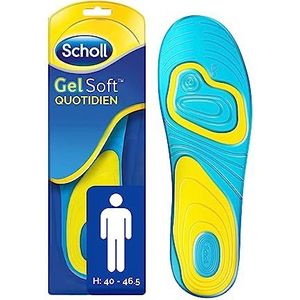 Scholl - Gel Soft inlegzolen voor dagelijks gebruik, heren