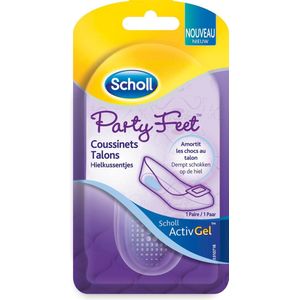 Scholl ActivGel Inlegzolen – Party Feet - Hielkussentjes – 1 Paar