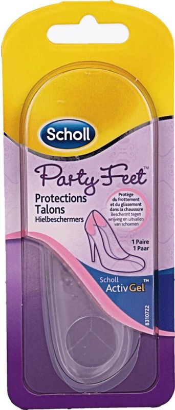 Scholl ActivGel Inlegzolen – Hielbeschermers – 1 Paar