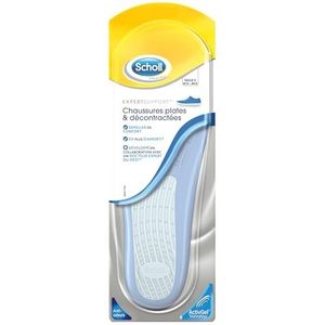 Scholl - Expert Support - Inlegzolen - Zwart - 1 Paar