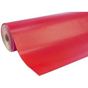 Clairefontaine 507506C – een spoel gerecycled kraftpapier Unicolor rood – afmetingen: 50 x 0,70 m – 60 g – kleur: rood – gerecycled papier, ideaal voor geschenkverpakkingen, doe-het-zelf, decoratie