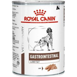 Royal Canin Gastro Intestinal Low Fat - Dieetvoeding Spijsvertering van Volwassen Honden 12 X 420 Gram Blikjes