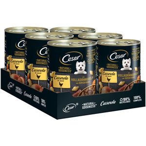 Cesar Natural Goodness Multipack - Kip en Superfoods (6 x 400 g)