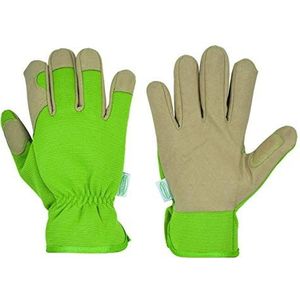 ManuFrance 98524 handschoen van leer, comfort tuin T8, pastelgroen, 8