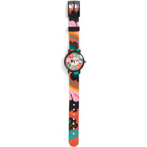 LBR Pop No leerhorloge, meerkleurig (50431)