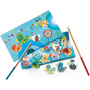 Djeco - Fishing Duck - Magnetisch Visspel - Eendjes - Hout