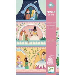 Djeco - Puzzel - Toren van de Prinsessen - 36 Stukjes - Karton