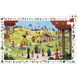DJeco - De Verhalen - Observatiepuzzel - Groen - 54 Stukjes