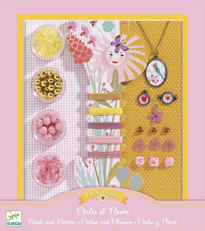 Djeco Kralen - Bloemen - Djeco - OneSize - Kralen