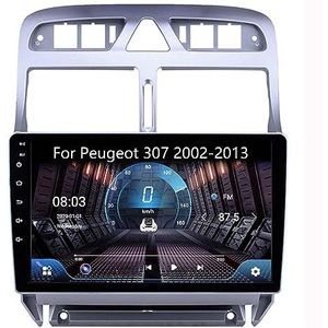 Android 11 autoradio Stereo voor Peugeot 307 2002-2013 9 Inch Touch Screen met GPS Navigatie 4G WiFi FM AM SWC Bluetooth Achteruitrijcamera (Size : M600S 4G+WIFI 6G+128G)