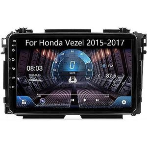 Android 11 Car Stereo Receiver compatibel voor Honda Vezel 2015-2017 9 Inch scherm ingebouwd in Carplay Auto stuurwielbediening Bluetooth FM AM met achteruitrijcamera Voice control (Size : M300S 4G+W