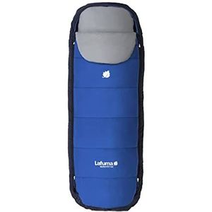 Lafuma - Nunavüt Kid – slaapzak voor kinderen – isolatie van gerecycled en waterafstotend polyester – comforttemperatuur 7 °C – blauw, U