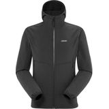 Lafuma - Trackshell - Softshelljack - Zwart - 2XL - Winddicht en Waterafstotend