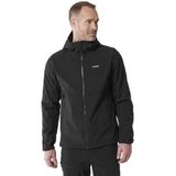 Lafuma - Trackshell - Softshelljack - Zwart - 2XL - Winddicht en Waterafstotend