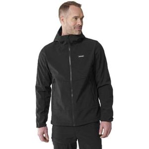 Lafuma - Trackshell - Softshelljack - Zwart - 2XL - Winddicht en Waterafstotend