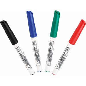 Bic Whiteboardmarker Velleda 4er Etui sortiert