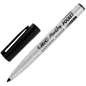 BiC Pocket 1445 Permanent Marker Zwart