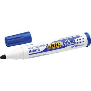 Viltstift Bic 1701 Whiteboard Rond L Blauw - Omdoos A 12 Stuk - 12 Stuks