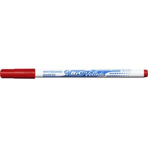 Whiteboardmarker BIC 1721 1,5mm Rond Rood Doos à 24 Stuks