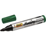 BIC Marking 2000 ECOlutions Permanent Marker, Medium Punt, Groen, 12 Stuk