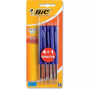 BIC M10 Balpen Clic - Blauw - Medium - Doos 50 stuks